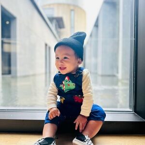Vintage  dinosaur overalls